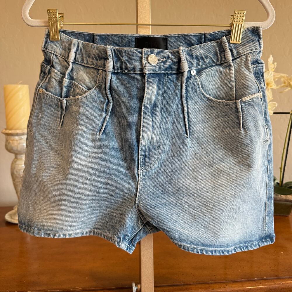 RtA Mano High Waisted Tuck Shorts Vintage Westcoast 27 NWT $265 - Picture 2 of 9